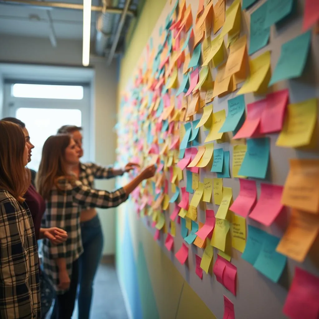 Týmový brainstorming